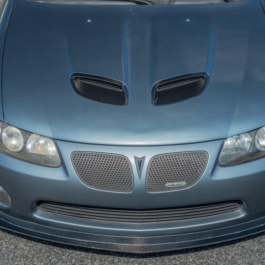 2004-2006 Pontiac GTO | SDP Performance CARBON FIBER Hood Vents (PAIR)